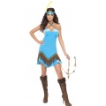 Kostým Sexy Pocahontas - modrá