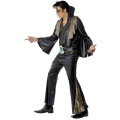 Kostým Elvis - černo-zlatý