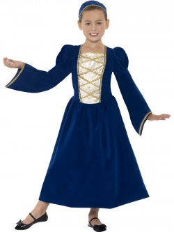 Dětský kostým Tudorovská princezna